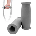 Crutch Solid Grip, Replacement Cane Handgrips, 2 Pcs, Gray. Fixed Price $14.04.