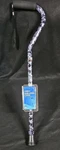 Carex, Adjustable Walking Cane Offset Cushion Handle Soft, Color: Marble Blue. Fixed Price $19.00.