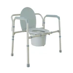 Drive 11117N-1 Heavy Duty Bariatric Folding Bedside Commode Chair. Fixed Price $188.22.