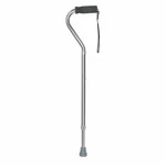 Offset Cane Mckesson Aluminum 30 To 39 Inch Height Silv. Fixed Price $15.18.