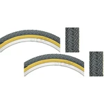 Pack Of Kenda Street K55 Tire 20 X 1.75 Clincher Wire Black/tan 22TPI. Fixed Price $42.09.