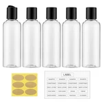 Travel Bottles For Toiletries 3.4 Oz - Size Containers Shampoo Plasti. Fixed Price $14.27.