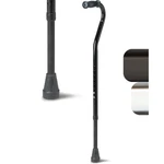 Medline Bariatric Offset Walking Cane Adjustable Height 500 Lbs Stability Black. Fixed Price $26.99.