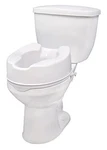 Drive Medical 12066 Premium Raised Toilet Seat, Standard White. Fixed Price $152.97.