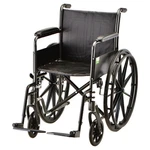Nova Medical Hammertone Wheelchair 18" With Fixed Arm Swing Away Footrest 5080S. Fixed Price $314.95.