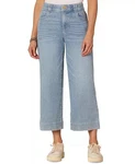 Democracy Women's Ab-solution Crop Wide-leg Jeans Size 10, 0554. Fixed Price $45.99.