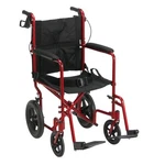Drive Medical Lightweight Expedition Wheelchair EXP19LTRD, Red Color New. Fixed Price $150.00.