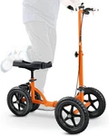 Superhandy Folding Knee Walker - Height Adjustable, Lightweight, Support To. Fixed Price $272.00.