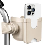 Guiseapue Cup Holder For Walker, Wheelchair With Phone Beige. Fixed Price $14.81.