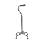 Mckesson Chrome Steel Large Base Quad Cane 29 To 37.5" Height. Fixed Price $29.87.