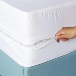 Zippered Mattress Encasement Waterproof Bed Bug Protector Cover Pad. Fixed Price $19.99.