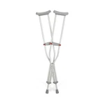 Medline Underarm Crutches Red Dot Adult 5 Foot 2 Inch To 10 User Hei. Fixed Price $354.11.