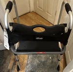 Drive Clever-lite Walker 2 Wheels Foldaway Silver Black Walking Frame. Fixed Price $55.99.
