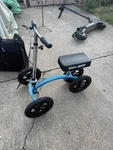 Kneerover All Terrain Scooter With 4 Large Wheels And Cushion. Fixed Price $250.00.