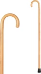 Carex Wooden Walking Cane, Round Handle With Natural Ash Finish Ru. Fixed Price $25.57.
