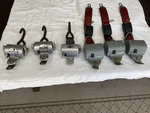 Sure-lok Adjustable Wheelchair Tie-down Set Metal Clamps & Nylon Straps. Fixed Price $60.00.