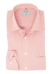 Marvelis Men's Business Shirt Comfort Fit Kent Collar Long Sleeve Checked Red. Fixed Price $51.15.