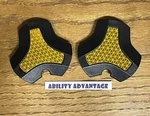1 Pair Permobil Reflector Yellow Caster Hub Caps. Version Only.. Fixed Price $15.00.