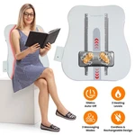Heated Back Massager Rechargeable Deep Tissue Dual-zone Electric Cushion. Fixed Price $78.49.