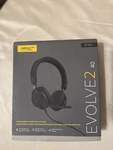 Jabra Gn Evolve 2 65 Bluetooth Wireless/usb-a On Ear Headset New Open Box. Fixed Price $130.00.