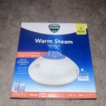 Vicks Warm Steam Vaporizer Humidifier V150SGNLUPC2 1.5 Gal Auto Shut-off. Fixed Price $24.99.