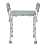 Guardian Medline Bath Bench W/ Arms, Shower Or Tub Stool Adjustable Height - New. Fixed Price $36.95.