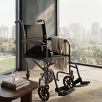 Drive Medical Lightweight Folding Transport Wheelchair - Reliable Mobility. Fixed Price $95.00.