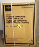 New 19IN Medline Excel Wheelchair Hammertone. Fixed Price $82.00.