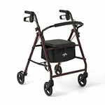 Medline MDS86850ES Rollator - Red. Fixed Price $33.99.