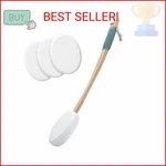 Amazerbath Lotion Applicator For Back, Feet, 4 Replacement Pads With 17" Curved. Fixed Price $14.46.