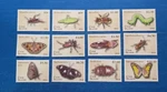 Cook Islands Stamps, Scott 1491-1502 Complete Set Mnh. Fixed Price $25.00.
