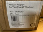 Drive Amputee Adapters STDS828GT - 1 Pair For Viper Plus Wheelchair (new). Fixed Price $59.34.