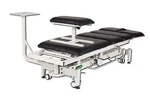 New Traction Electric Hi Lo Treatment Table With Stool. Fixed Price $3320.00.
