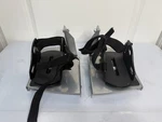 Foot Rests For Leckey Squiggles Stander - One Is Slightly Bent. Fixed Price $75.00.