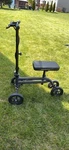 Kneerover Specialty Walker Black 4 Wheels Adjustable Height Handbrakes. Fixed Price $100.00.