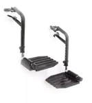 Invacare Economy Footrest For Standard Wheelchairs, 1 Pair, T93HEP. Fixed Price $54.69.
