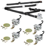 Qrt Deluxe Permanent Floor Mount W/retractable Shoulder/lap Belt. Fixed Price $709.00.