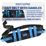 Secure Gait Belt For Seniors 350 Lb Transfer With 6 Handles & Quick-. Fixed Price $30.50.