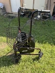 Drive Deluxe 3-WHEEL Rollator Walker Foldable, All Terrain 8 Wheels. Fixed Price $31.50.