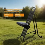 Professional Astronomy Folding Chair Portable Stargazing Seat W/wheels Black Us. Fixed Price $263.99.