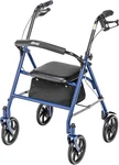 Drive Medical Rollator Walker With Seat - Stable Mobility Support Height Adjus. Fixed Price $53.99.