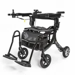 New Miracle Mobility 4N1 Ultra Electric Walker Wheelchair Lightweight. Fixed Price $2299.99.