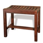 Consdan Shower Bench, Extra Large Capacity, Usa Solid Oak, Waterproof Finish. Fixed Price $69.99.
