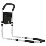 Bed Rails For Elderly Adults Safety: Adjustable Assist P-handle, White. Fixed Price $56.28.