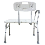 Medical Bathroom Safety Shower Tub Alum Chair Transfer Bench With Wide Seat. Fixed Price $171.76.