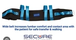 Secure Safety Belt Blk/blue Model #STWB-52 Personal Corp.. Fixed Price $7.99.