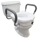 Carex E-z Lock Raised Toilet Seat With Count (pack Of 1), Gray, White. Fixed Price $59.51.