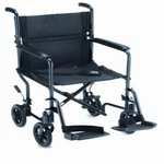 Nova Medical Products 19 Lightweight Transport/wheelchair, Black. Fixed Price $259.95.