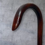Classic Walking Stick Shark Teeth Strong Solid Hickory Masters Luxcane P8. Fixed Price $198.00.