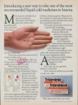 1984 Triaminic Cold Tablets Hand Palm Can Take With You Vintage Print Ad SI6. Fixed Price $15.99.